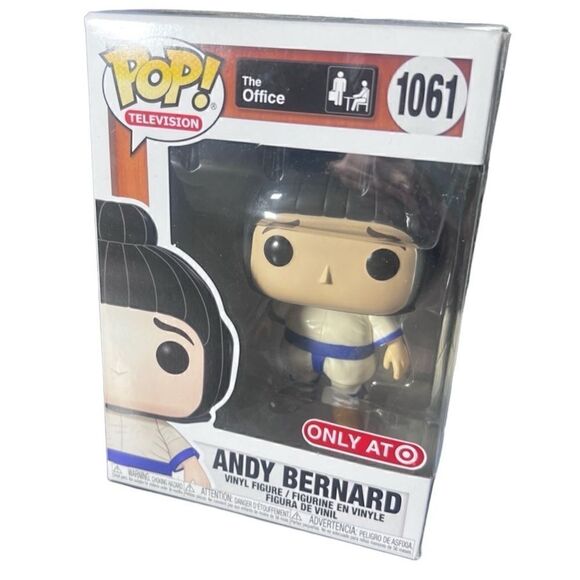 Funko POP Television The Office Andy Bernard Sumo Suit #1061 Target Exclusive. - Picture 1 of 9